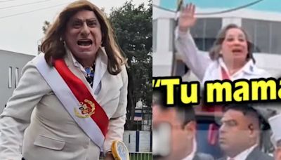 Carlos Álvarez parodia polémico “Tu mamá” de Dina Boluarte durante la Gran Parada Militar