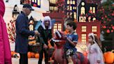 Bidens celebrate their first Halloween at the White House