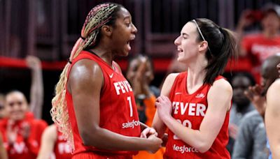 Caitlin Clark on pace for WNBA's best rookie playmaking season: Fever star thriving alongside Aliyah Boston