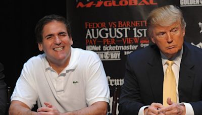 A history of Donald Trump and Mark Cuban's 'love-hate relationship'