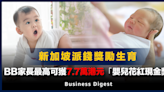 【鼓勵生育】新加坡派錢獎勵生育，BB家長最高可獲7.7萬港元「嬰兒花紅現金獎」