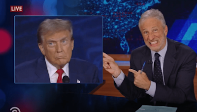 'Daily Show' host Jon Stewart unleashes F-bombs in Harris-Trump debate recap