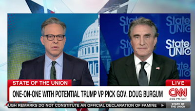 Full interview with potential VP contender Gov. Doug Burgum | CNN Politics