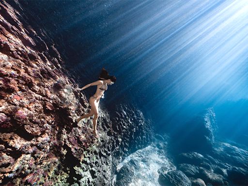 自由潛水美人魚國際證照水下攝影，好評推薦