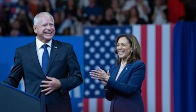 Hollywood comes out in force to back Kamala Harris' running mate