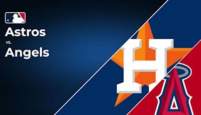 How to Watch the Astros vs. Angels Game: Streaming & TV Channel Info for Sept. 22