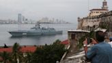 Russian warships reach Cuban waters ahead of military exercises in the Caribbean