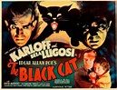 "The Black Cat" (1934) Horror Movie Posters, Movie Poster Art, Horror ...