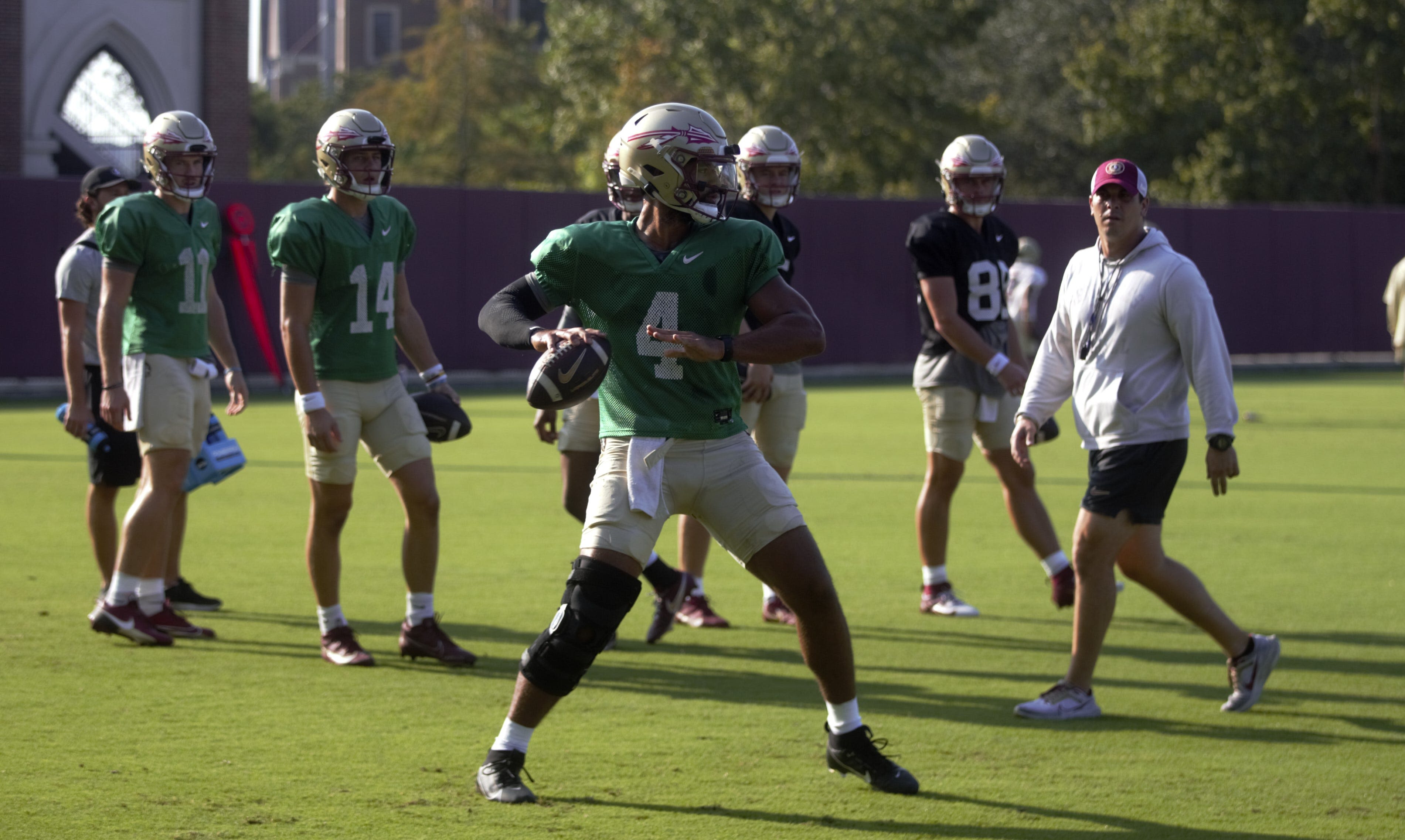 DJ Uiagalelei, FSU football's offense best day of fall camp among 6 things to know