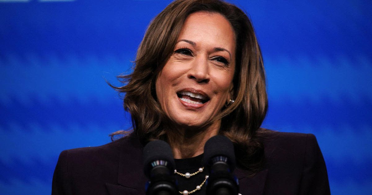 Kamala Harris vows "we will move forward" in speech to teacher's union