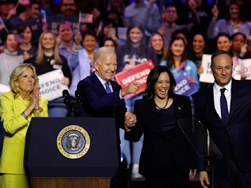 Democrats praise Biden for a tough decision, and some back Harris endorsement