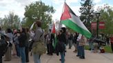 PHOTOS: 17 arrested at anti-war demonstration as University of Utah enforces camping law