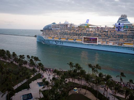 Fire breaks out on world’s largest cruise ship just months after it first set sail