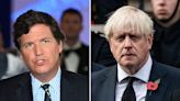 Tucker Carlson called Boris Johnson a 'terrified old woman,' officially kicking off a feud with the former British PM