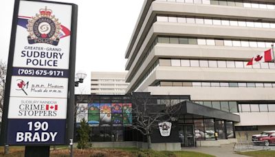 Heavy police presence in downtown Sudbury