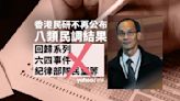 香港民研不再公布八類民調結果 包括回歸、六四、紀律部隊民望