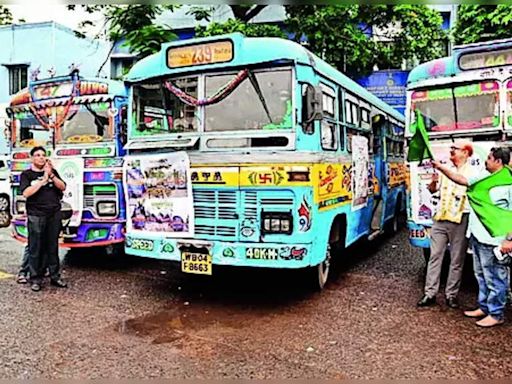 Salt Lake Bus Yatra to bring back lost routes in Kolkata | Kolkata News - Times of India