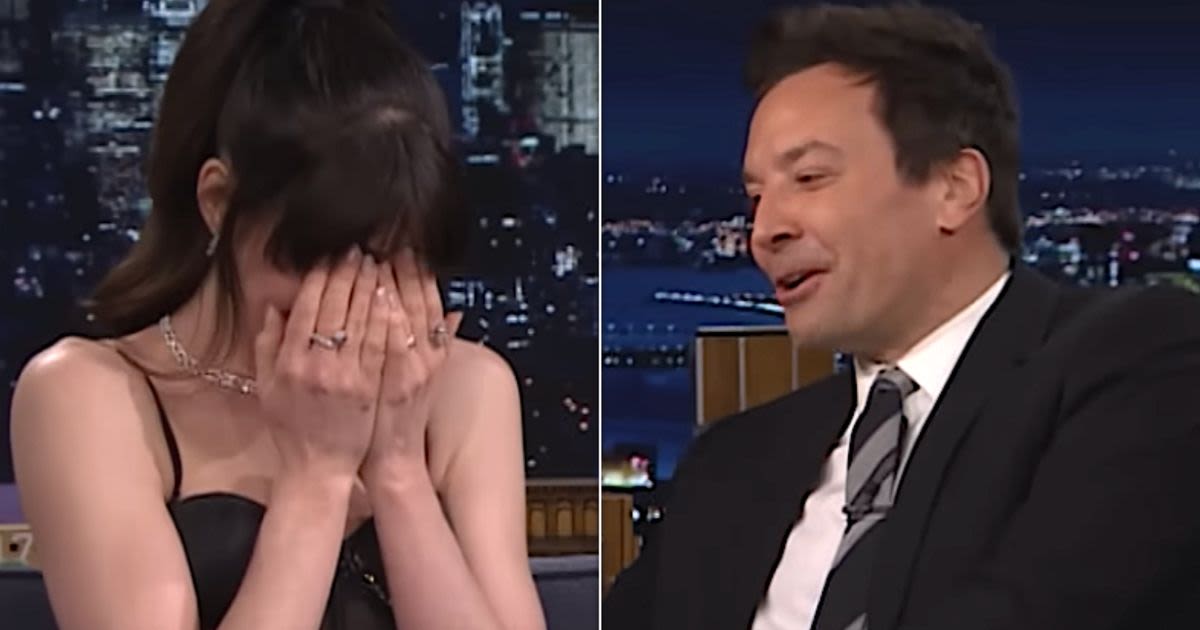 Jimmy Fallon Totally Burns His Audience To Spare Anne Hathaway From Embarrassment