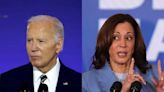 While Biden fumbles at the podium, Kamala Harris is doing her best at playing presidential