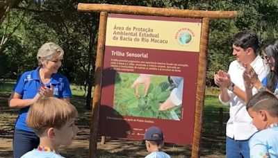 Natureza e inclusão: trilha sensorial para autistas é inaugurada em Cachoeiras de Macacu