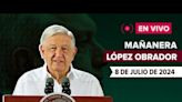 La 'Mañanera' hoy en vivo de López Obrador: Temas de la conferencia del 8 de julio de 2024