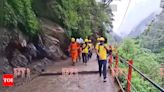 3 killed, 8 injured after landslide on the Kedarnath Yatra route | Dehradun News - Times of India