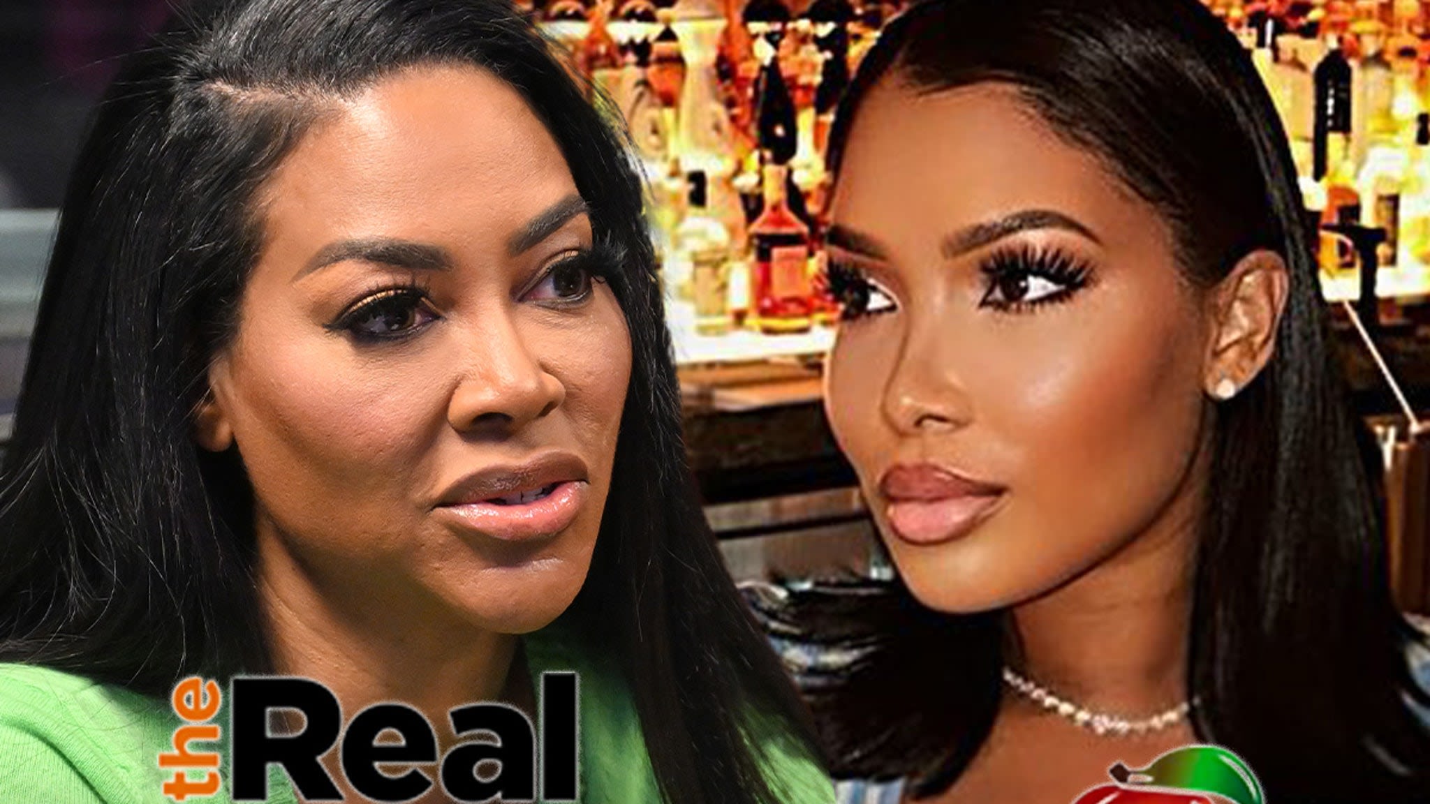 'RHOA' Kenya Moore Suspended Indefinitely Over Oral Sex Posters