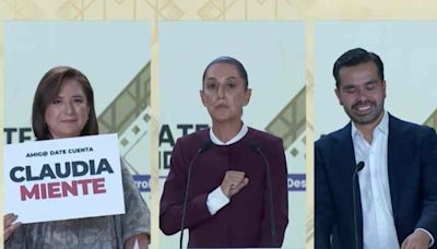 Los memes del segundo debate presidencial entre Claudia Sheinbaum, Xóchitl Gálvez y Jorge Álvarez Máynez,
