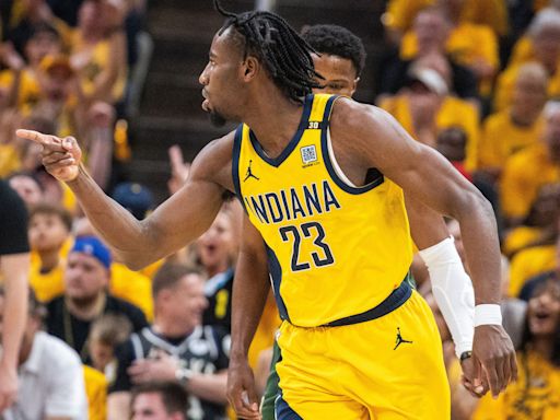Aaron Nesmith discusses the Pacers' preparations for the Knicks.