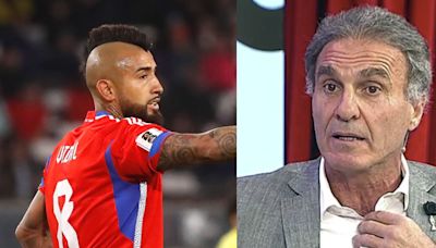 “Con ese coso en la cabeza”: Oscar Ruggeri ataca a Vidal tras dichos sobre Gareca