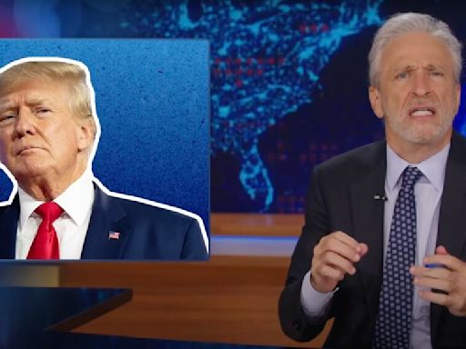 'The Daily Show': Jon Stewart Compares Trump Tactic to Elton John Song