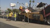 Construction starts on Hollywood Boulevard improvement project