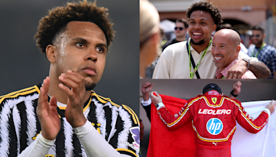 ...Weston McKennie visits Ferrari garage at Monaco Grand Prix as Juventus star takes in F1 break before Copa America | Goal.com United Arab Emirates