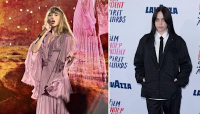 Taylor Swift Accused of Shading Billie Eilish by Debuting New Album Variants on the Same Day 'Bad Guy' Singer Releases New Music