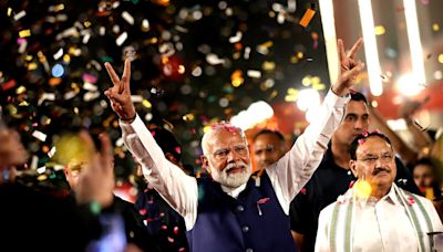 India election results 2024 live: Modi forced to hold coalition talks as opposition yet to concede