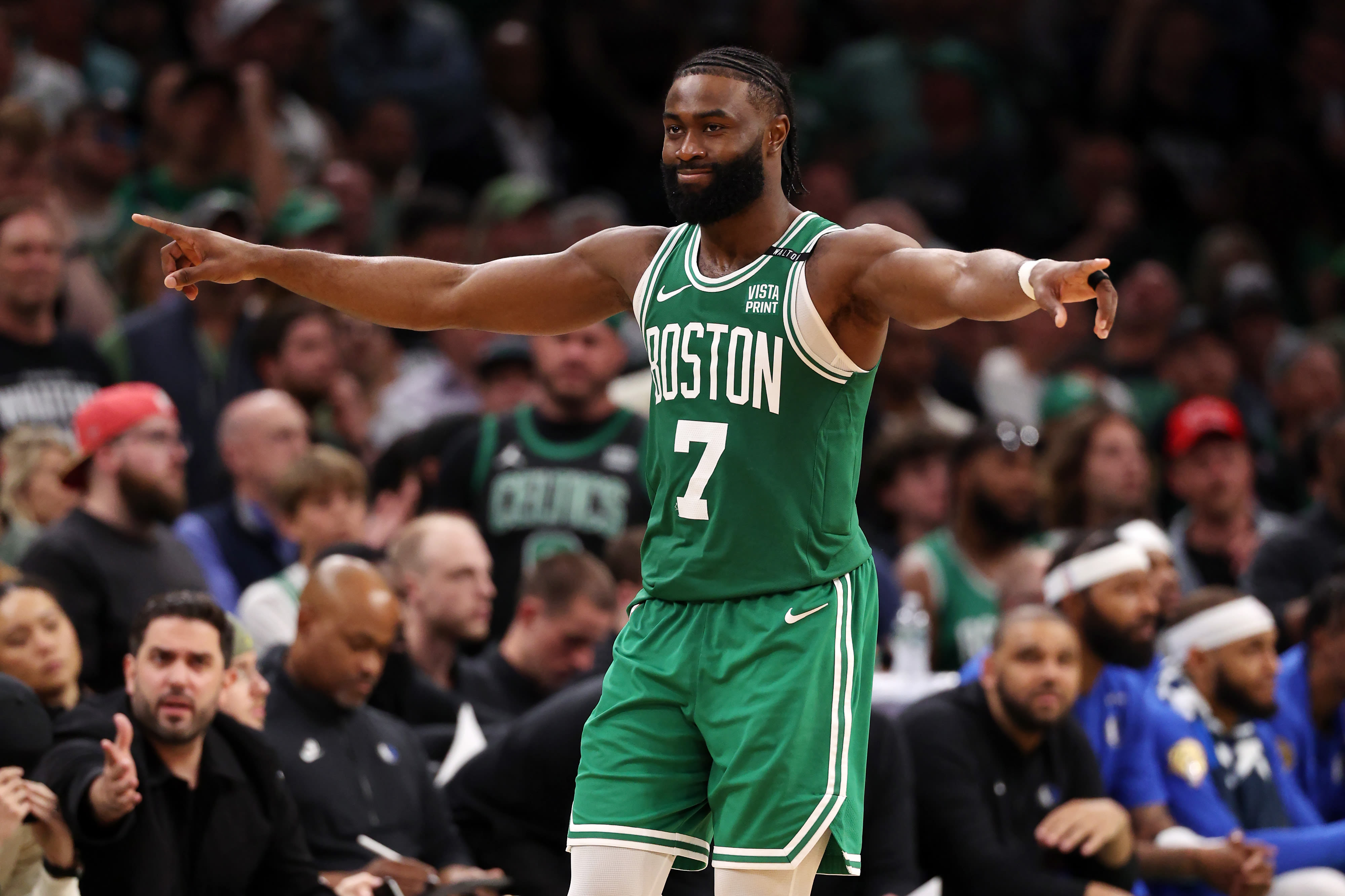 Jaylen Brown named NBA Finals MVP after leading Celtics past Mavericks for first title since 2008