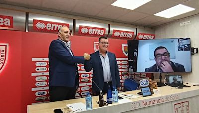 De Pedro y Jiménez encabezan el nuevo proyecto del Numancia