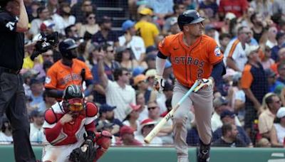 Alex Bregman hits 3-run HR, Yordan Alvarez follows with solo shot as Astros beat Red Sox 10-2