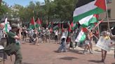 Pro-Palestine healthcare workers, Vermonters rally at Burlington City Hall