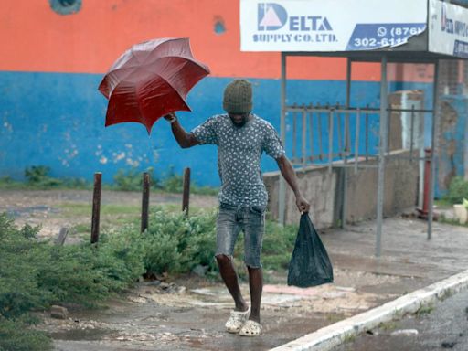 Hurricane Beryl’s Cat 4 eye sweeps Jamaica coast. Roofs ripped from airport, buildings