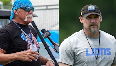 HC Dan Campbell’s Promo With Hulk Hogan After RNC Speech Leaves Lions Fans Outraged: ‘Cried Myself to Sleep in My Wife’s...