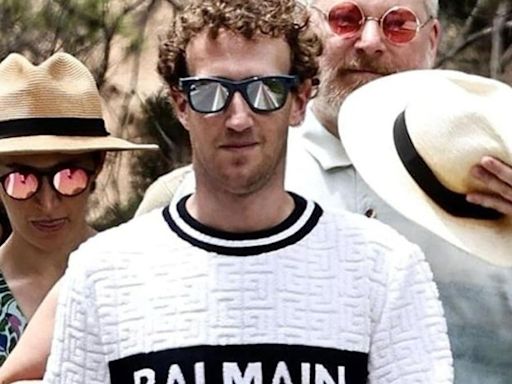 Mark Zuckerberg's Rs 96,000 Balmain T-Shirt Has Everyone Talking - News18