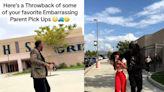 Father praised for performing ‘embarrassing’ dance moves when picking daughter up from high school