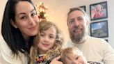 Brie Bella and Husband Celebrate Christmas with Their Kids in Cute Family Photo: 'Sending Love'