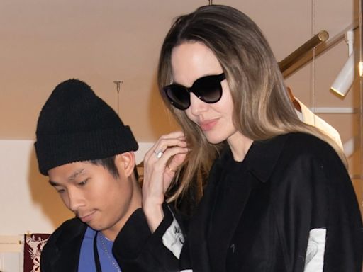 Pax, el hijo Angelina Jolie y Brad Pitt, muestra las consecuencias de su aparatoso accidente