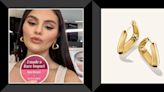 We Found Selena Gomez’s Trendy Triangular Gold Earrings So You Don’t Have To