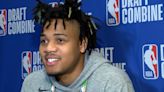 Terrence Shannon Jr. meets media at NBA Combine