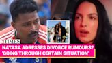 Natasa Stankovic Breaks Silence On Divorce Rumours with Hardik Pandya? Shocking Video Goes Viral | Etimes - Times of India Videos