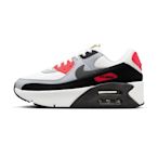 Nike Air Max 90 LV8 女 白黑紅 厚底 氣墊 增高 緩震 運動 復古 休閒鞋 FD4328-101