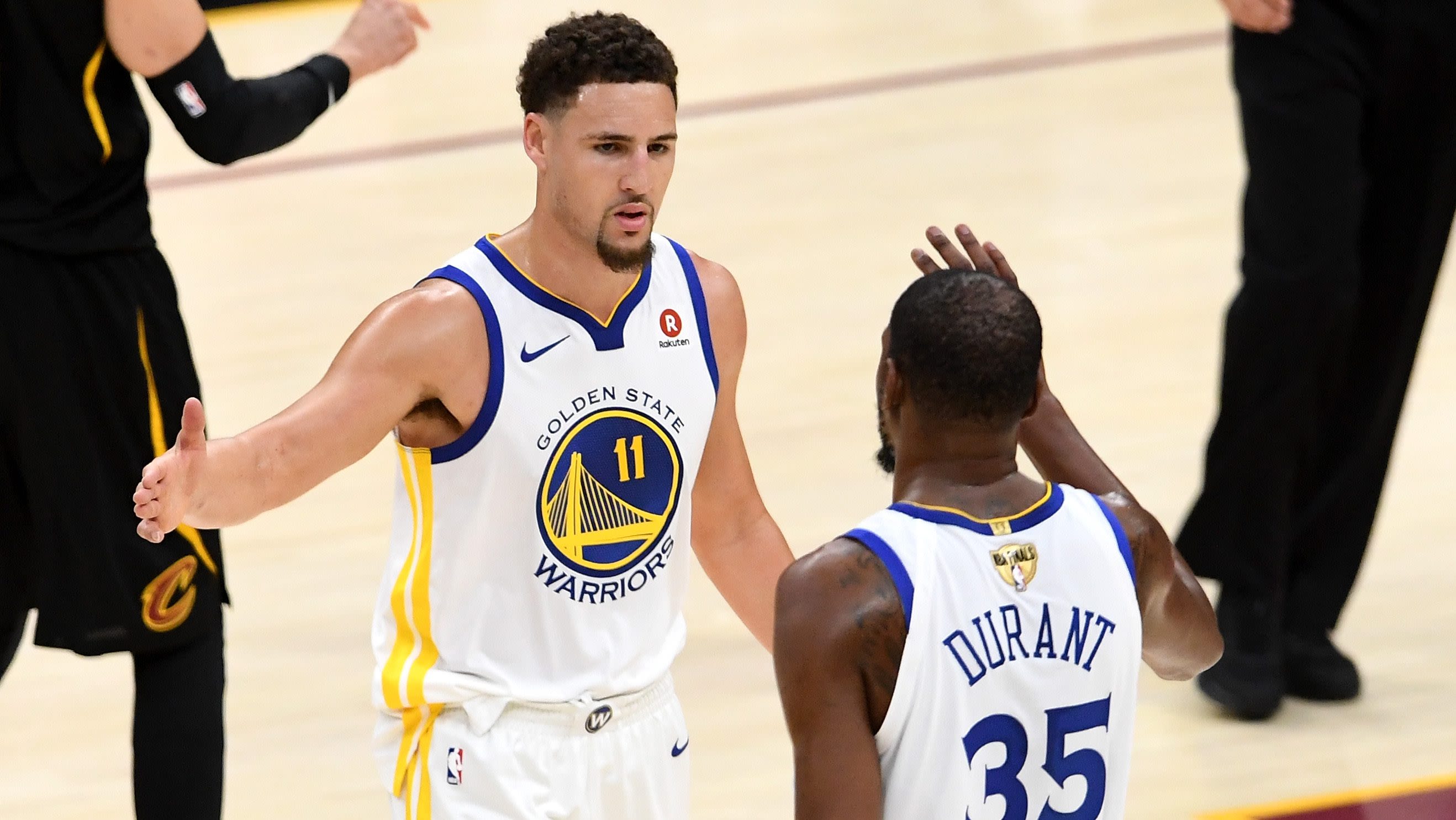 Kevin Durant Sends Message to Klay Thompson After Warriors Exit